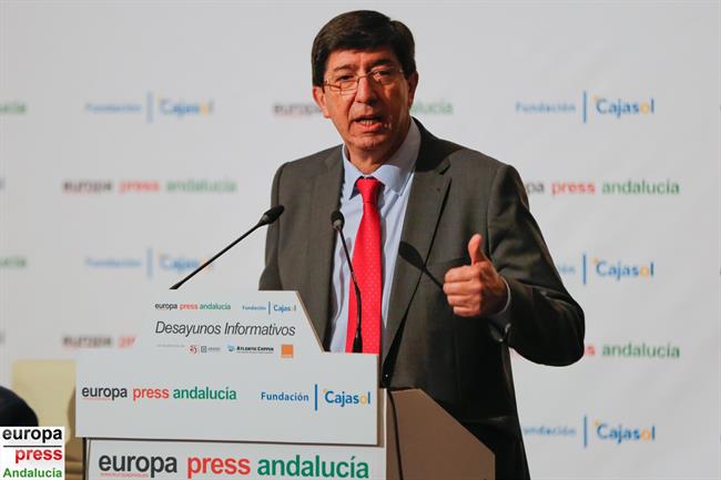 Juan Marín, de Cs, en los Desayunos de Europa Press Andalucía | EUROPA PRESS ep juan marin de cs endesayunoseuropa press andalucia