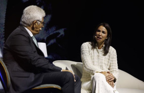 ep la country manager de amazon espana ruth diaz durante su participacion en el congreso aecoc de