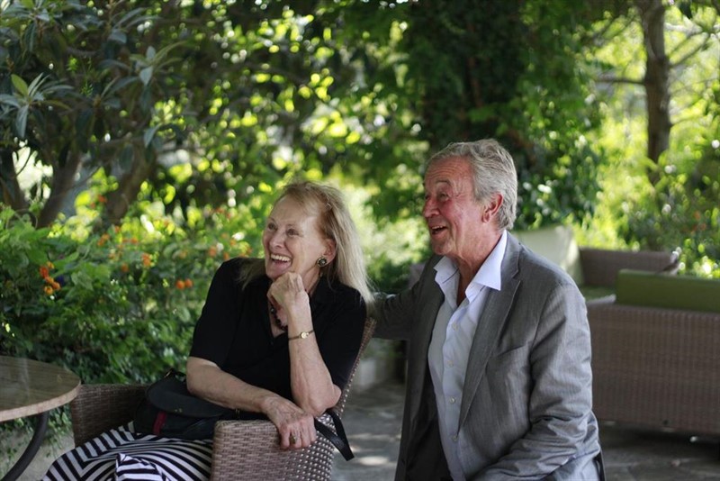 ep la escritora annie ernaux y el editor antoine gallimard editions gallimard