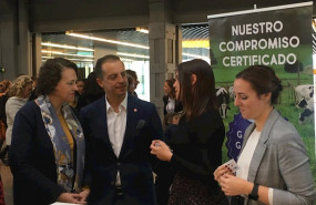 ep la ministra de trabajo magdalena valerio durante la celebracion de la feria de empleo en la era