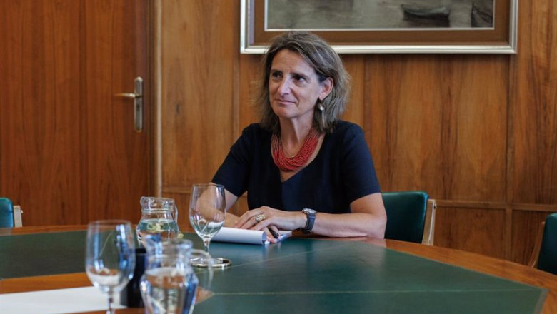 La vicepresidenta tercera del Gobierno y ministra para la Transición Ecológica y el Reto Demográfico, Teresa Ribera, en el inicio de una nueva ronda de conversaciones para diseñar el plan de contingencia, a 26 de agosto de 2022, en Madrid (España). | Alejandro Martínez Vélez - Europa Press ep la vicepresidenta tercera del gobierno y ministra para la transicion ecologica y el reto 20220829182803