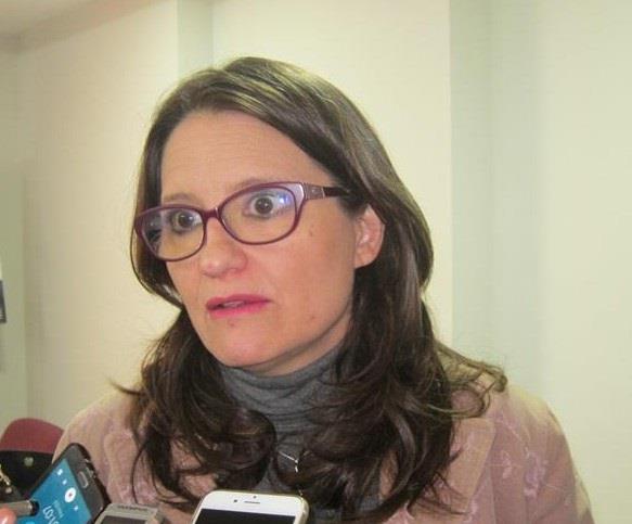 La vicepresidenta del Consell, Mónica Oltra, en una imagen reciente | EUROPA PRESS ep la vicepresidentaconsell monica oltra enimagen reciente