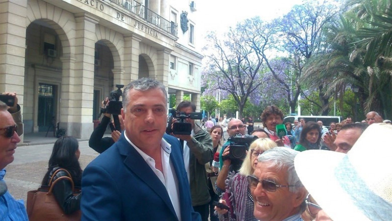 L'alcalde de Coripe, Antonio Pérez, després de declarar a la Fiscalia. | EUROPA PRESS - Archivo ep lalcaldecoripe antonio perez despresdeclararla fiscalia