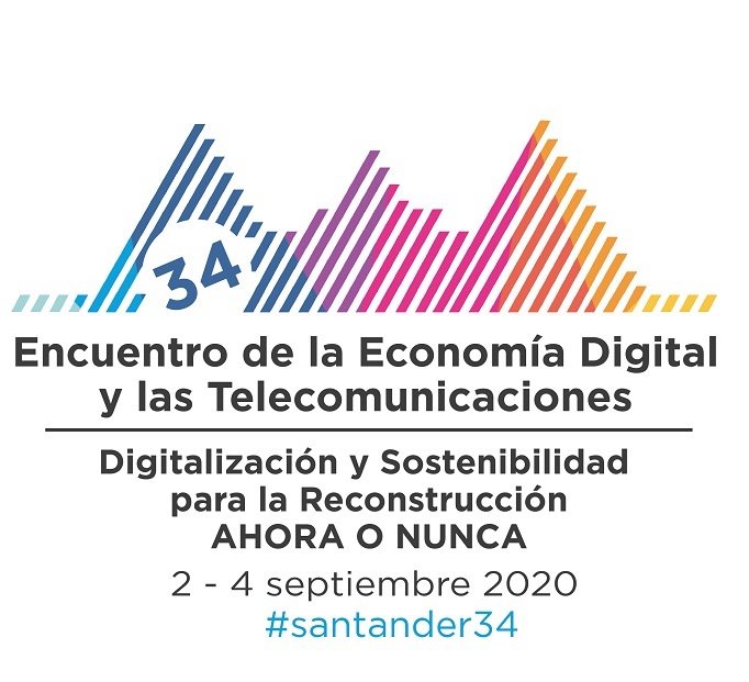 Logo del 34º Encuentro de la Economía Digital y las Telecomunicaciones | AMETIC ep logo del 34 encuentro de la economia digital y las telecomunicaciones