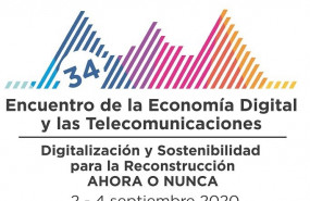 ep logo del 34 encuentro de la economia digital y las telecomunicaciones