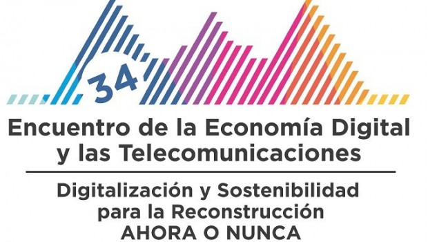 ep logo del 34 encuentro de la economia digital y las telecomunicaciones