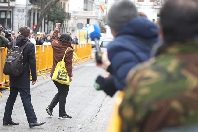 Mireia Boya llega al Tribunal Supremo para declarar por el proceso soberanista | EUROPA PRESS ep mireia boya llegatribunal supremodeclararproceso soberanista