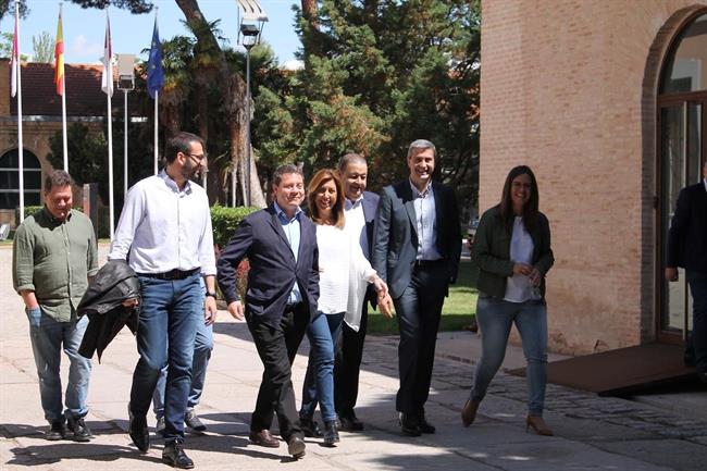 Page y Susana Díaz en Toledo | EUROPA PRESS/TODOS CON SUSANA ep pagesusana diaztoledo