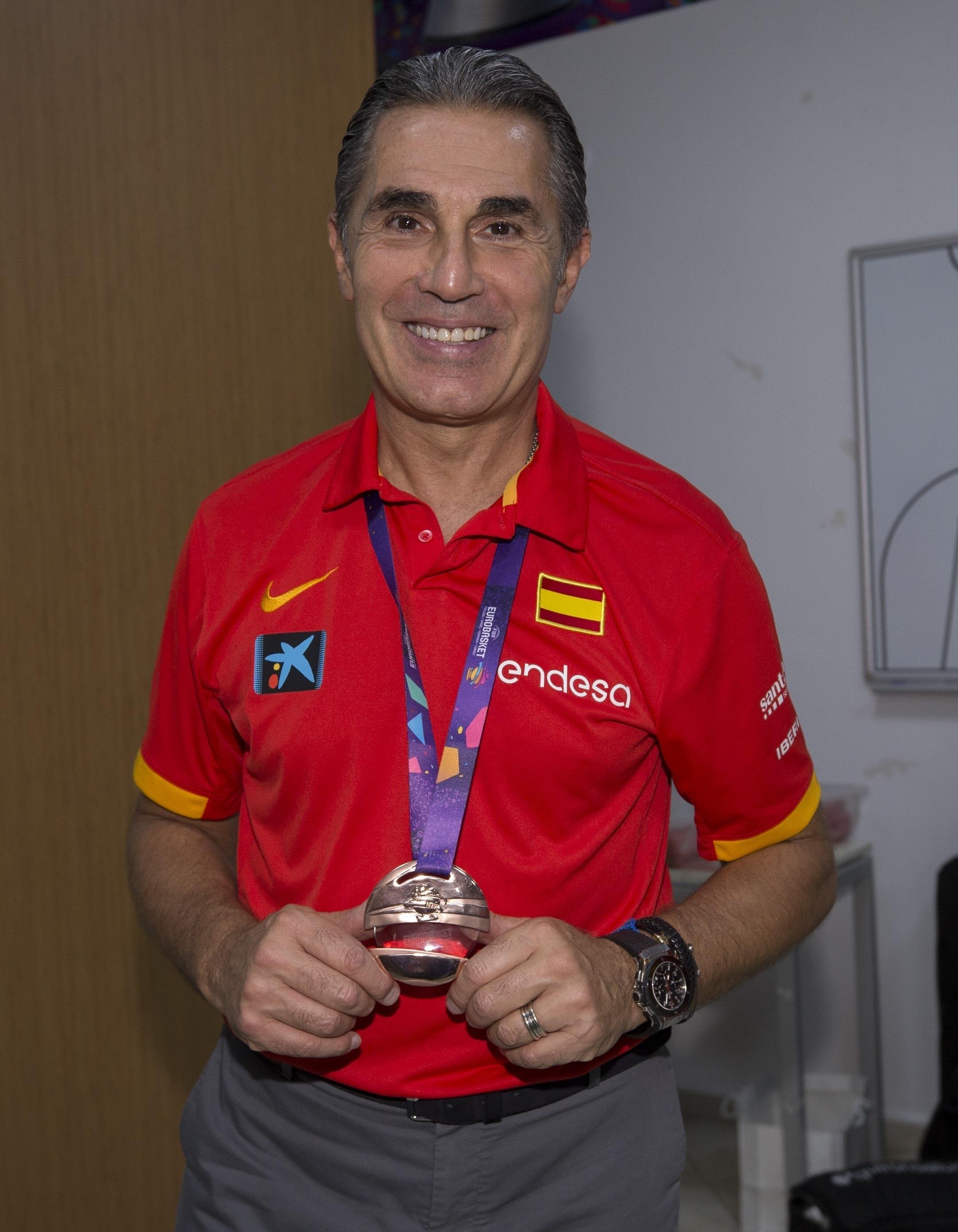 ep sergio scariolo conbroncecampeonatoeuropa2017