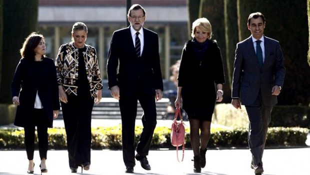 ep soraya saenz santamaria cifuentes rajoy aguirrefernando martinez maillo