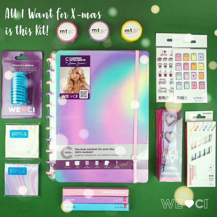 gift box  all i want for x mas is this kit 8000 en cuaderno inteligente