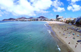 ep archivo   playa de las canteras en las palmas de gran canaria