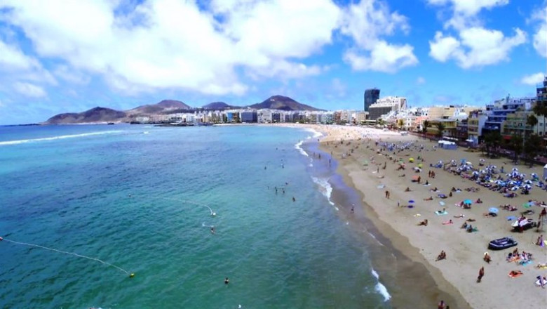 Archivo - Playa de Las Canteras, en Las Palmas de Gran Canaria | PLATAFORMA 'CANARIAS, 1500 KM DE COSTA' - Archivo ep archivo playa de las canteras en las palmas de gran canaria