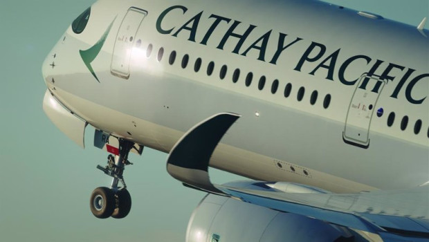 ep avion a350 de cathay pacific