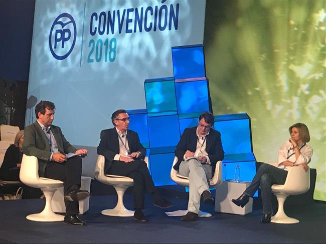 Beamonte ha intervenido en la Convención Nacional del PP. | EUROPA PRESS ep beamonteintervenidola convencion nacionalpp