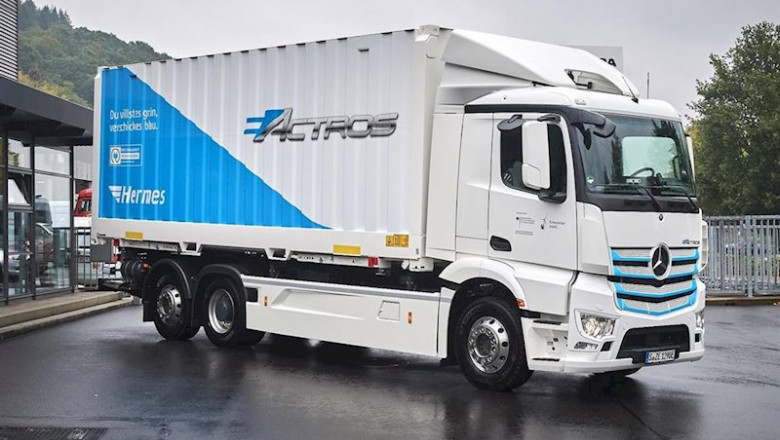 ep camion electrico eactros de mercedes-benz ep camion electrico eactros de mercedes-benz