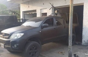 ep camioneta con ametralladora usada en un intento de invasion contra venezuela