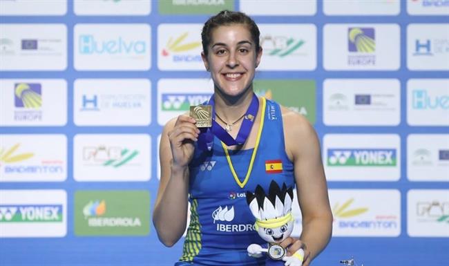 Carolina Marín campeona Europa bádminton | BADMINTON EUROPE - Archivo ep carolina marin campeona europa badminton 20180718114802
