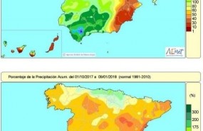 ep distribucionlluvias acumuladasconjuntoespana9enero