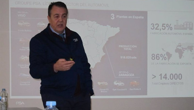 ep el director del cluster iberico de groupe psa y de su planta de figueruelas zaragoza juan antonio