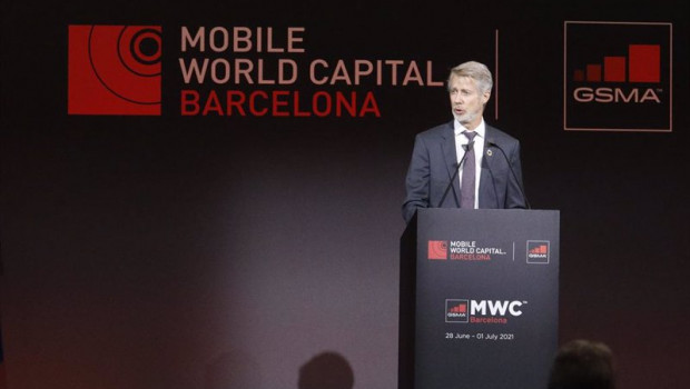ep el director general de gsma mats granryd durante la cena inaugural del mobile world congress