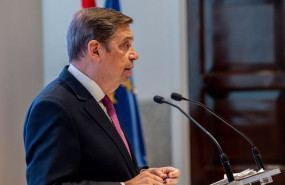 ep el ministro de agricultura pesca y alimentacion luis planas durante una rueda de prensa tras su