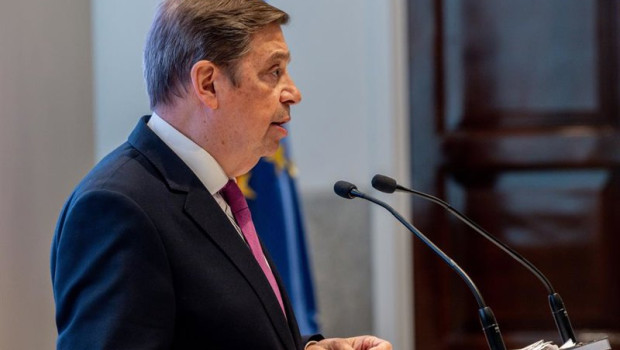 ep el ministro de agricultura pesca y alimentacion luis planas durante una rueda de prensa tras su