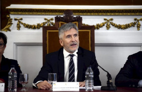 ep el ministro de interior fernando grande-marlaska durante su intervencion en la clausura de unas