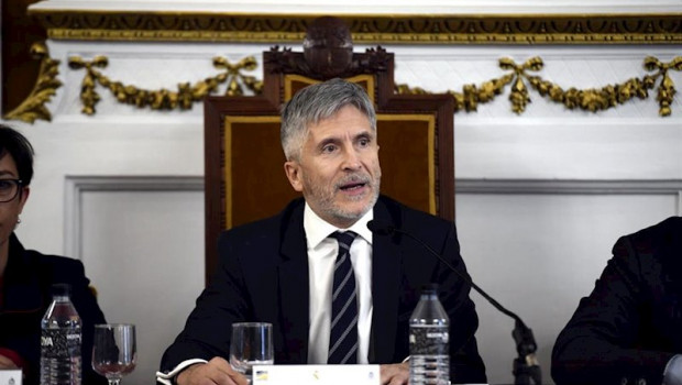 ep el ministro de interior fernando grande-marlaska durante su intervencion en la clausura de unas