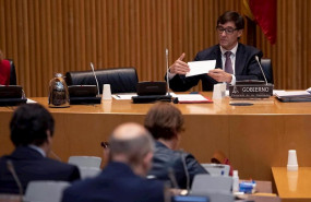 ep el ministro de sanidad salvador illa durante su comparecencia en la comision de sanidad del ep el ministro de sanidad salvador illa durante su comparecencia en la comision de sanidad del