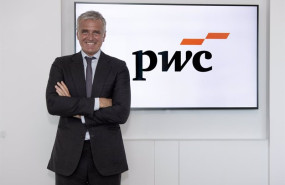 ep el presidente de pwc espana gonzalo sanchez en la presentacion del nuevo logo de la empresa