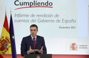 ep el presidente del gobierno pedro sanchez en la presentacion del informe de rendicion de cuentas