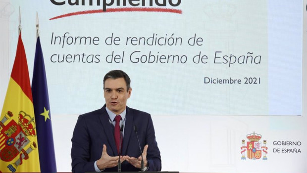 ep el presidente del gobierno pedro sanchez en la presentacion del informe de rendicion de cuentas