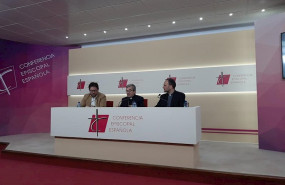 ep el secretario general de los obispos espanoles luis arguello presenta el congreso de laicos