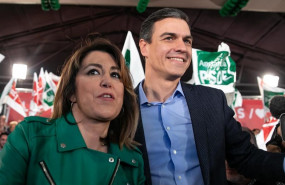 ep el secretario general del psoe y presidente del gobierno pedro sanchez d y la secretaria general