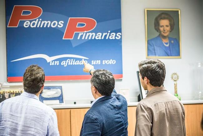 García Hernández de campaña en las primarias del PP | PP ep garcia hernandezcampanalas primariaspp
