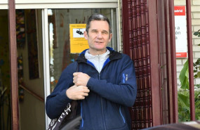 ep inaki urdangarin sale del centro hogar don orione tras realizar su voluntariado en pozuelo de