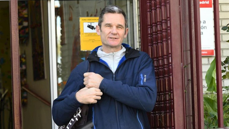 ep inaki urdangarin sale del centro hogar don orione tras realizar su voluntariado en pozuelo de