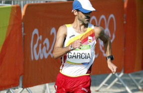ep jesus angel garcia bragado durante la prueba de marcha de los 50 kms de los juegos de rio de
