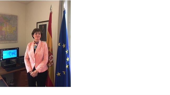 La diplomática Carmen de la Peña | CONSULADO DE ESPAÑA EN BERNA ep la diplomatica carmenla pena