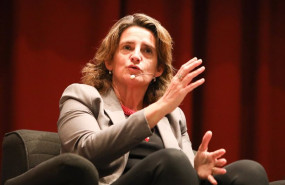 ep la ministra para la transicion ecologica y reto demografico teresa ribera interviene en las