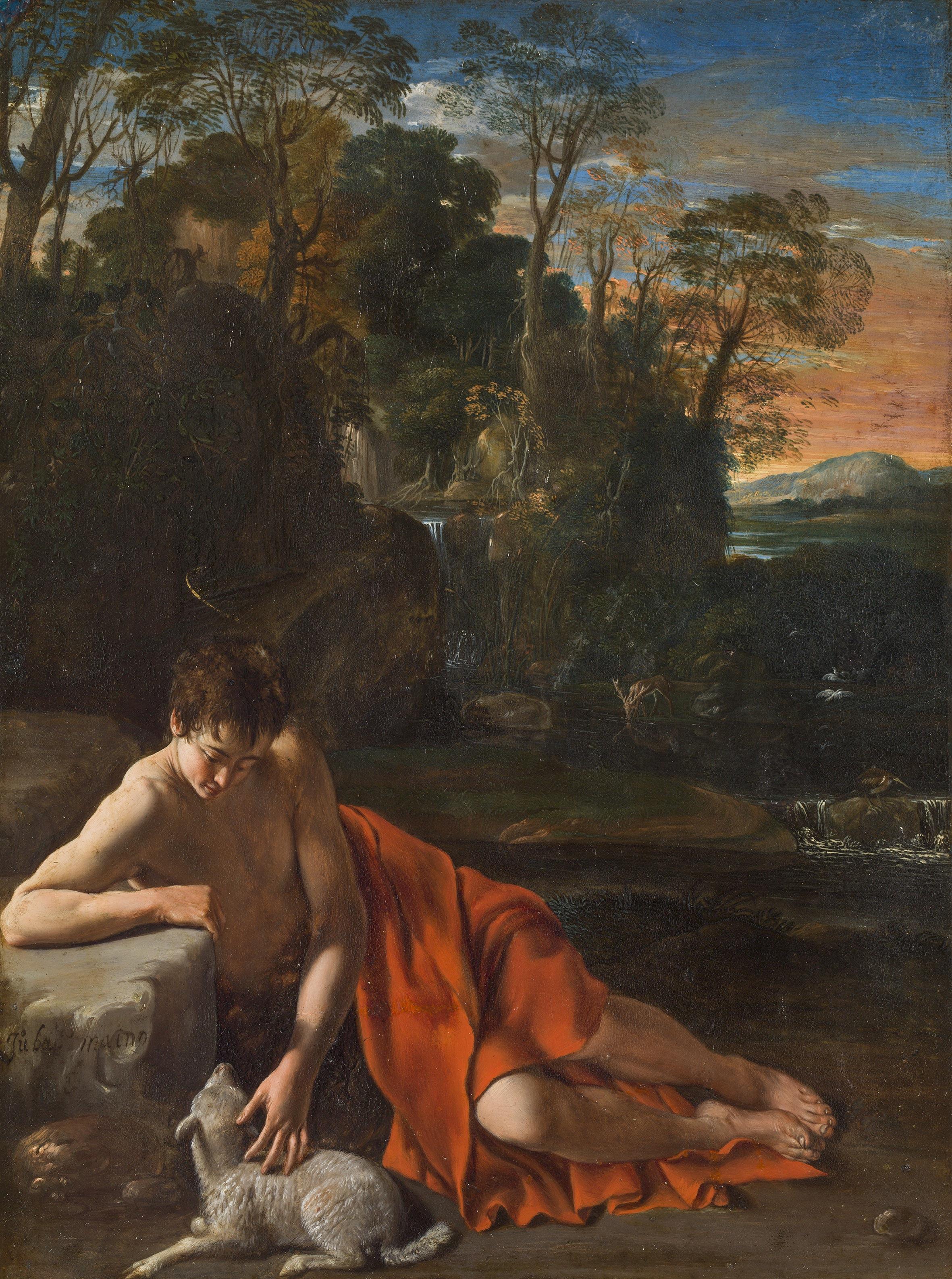 La obra de San Juan Bautista en un paisaje, de Juan Bautista Maíno | MUSEO DEL PRADO ep la obrasan juan bautistaun paisaje de juan bautista maino