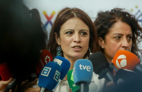 ep la portavoz del grupo socialista en el congreso de los diputados adriana lastra interviene ante