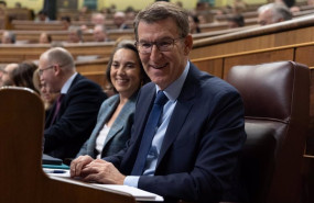 ep la secretaria general del pp cuca gamarra y el presidente del partido alberto nunez feijoo