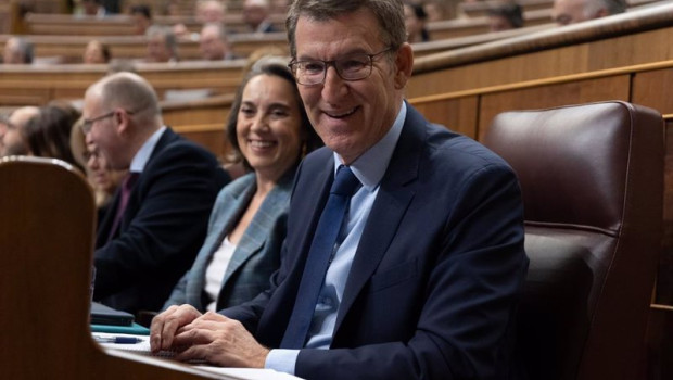 ep la secretaria general del pp cuca gamarra y el presidente del partido alberto nunez feijoo