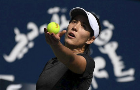 ep la tenista espanola garbine muguruza en el dubai tennis championships
