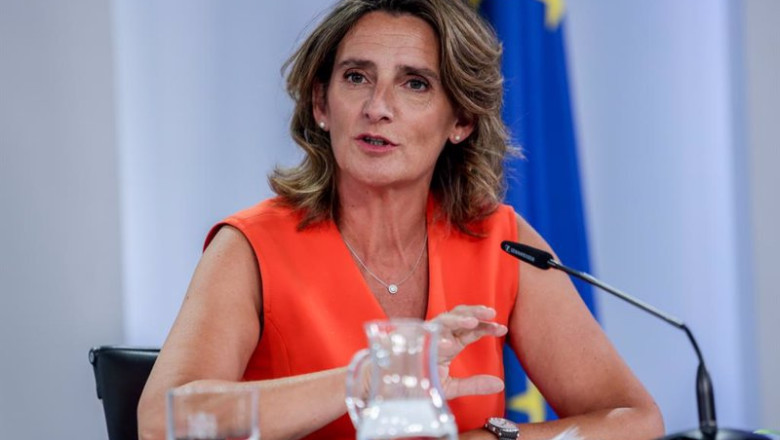 La vicepresidenta tercera y ministra para la Transición Ecológica, Teresa Ribera. | Ricardo Rubio - Europa Press ep la vicepresidenta tercera y ministra para la transicion ecologica teresa ribera en una rueda de 20220912205904