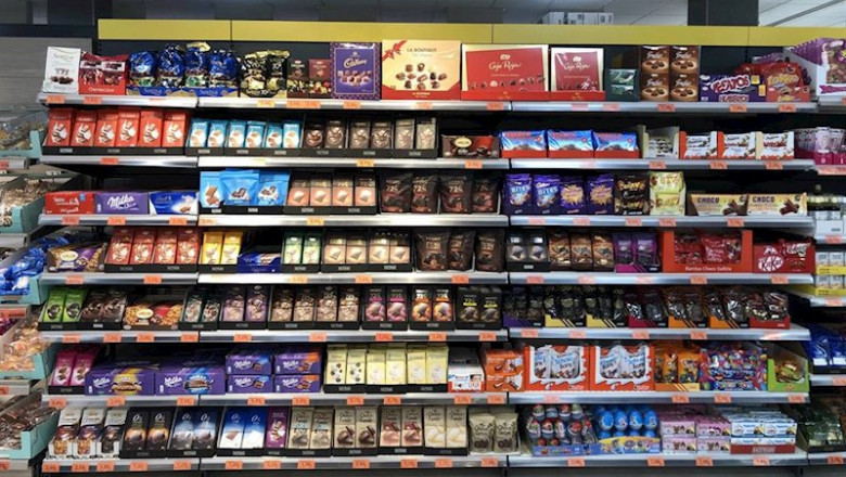 ep lineal de chocolates en mercadona