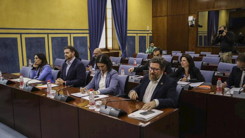Los representantes de los distintos grupos politicos parlamentarios en la comisión de investigación parlamentaria sobre la Faffe. Foto de archivo | María José López - Europa Press ep los representantes de los distintos grupos politicos parlamentarios en la comision de