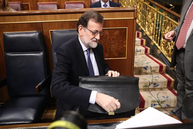 Mariano Rajoy, en su escaño | EUROPA PRESS ep mariano rajoy enescano